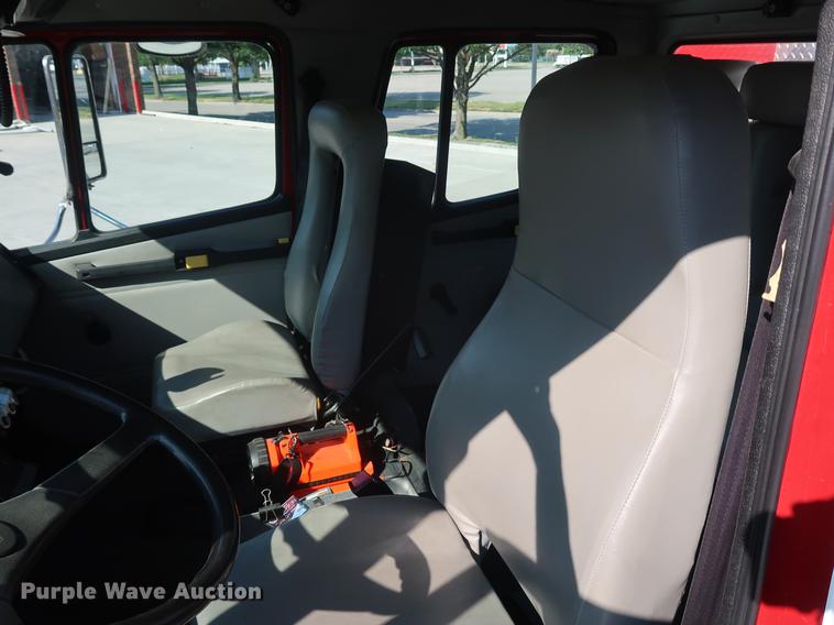 image for item EP9436 1994 Freightliner FL80 Crew Cab hazmat truck