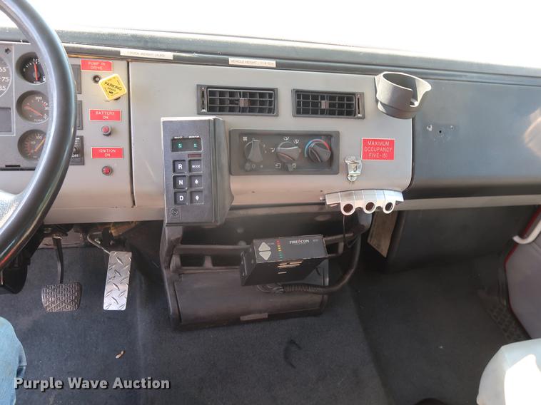 image for item EP9436 1994 Freightliner FL80 Crew Cab hazmat truck