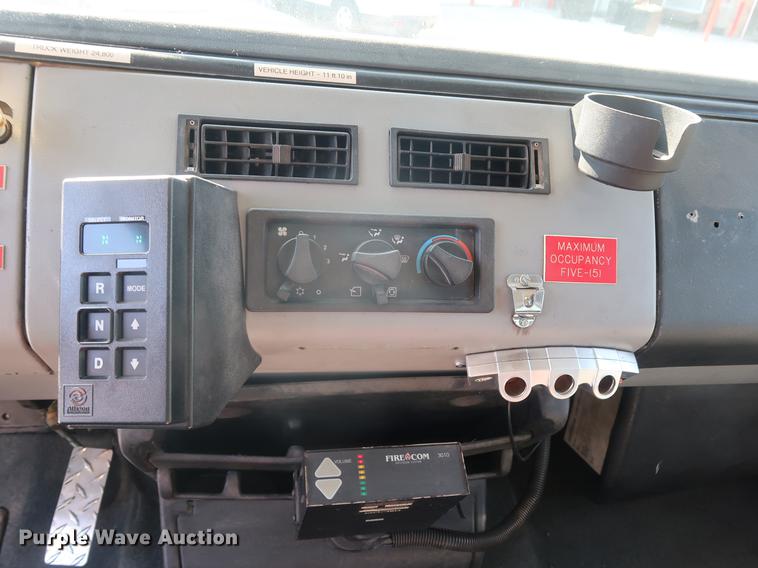 image for item EP9436 1994 Freightliner FL80 Crew Cab hazmat truck