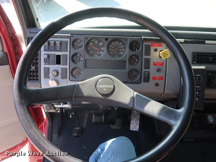 image for item EP9436 1994 Freightliner FL80 Crew Cab hazmat truck