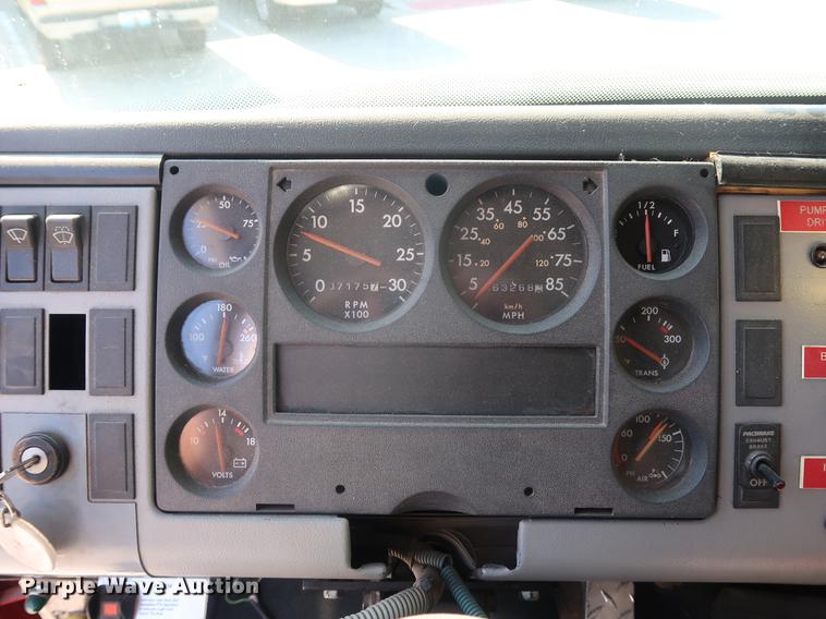 image for item EP9436 1994 Freightliner FL80 Crew Cab hazmat truck