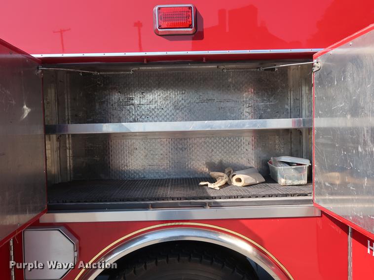 image for item EP9436 1994 Freightliner FL80 Crew Cab hazmat truck