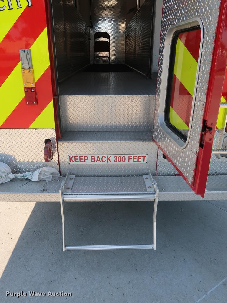 image for item EP9436 1994 Freightliner FL80 Crew Cab hazmat truck