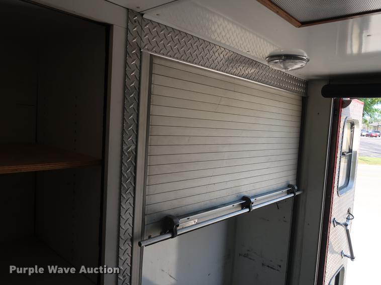 image for item EP9436 1994 Freightliner FL80 Crew Cab hazmat truck