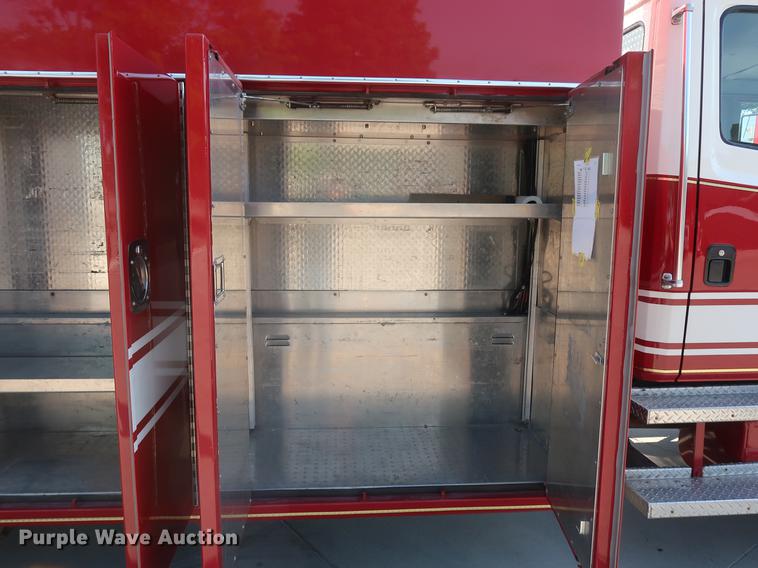 image for item EP9436 1994 Freightliner FL80 Crew Cab hazmat truck