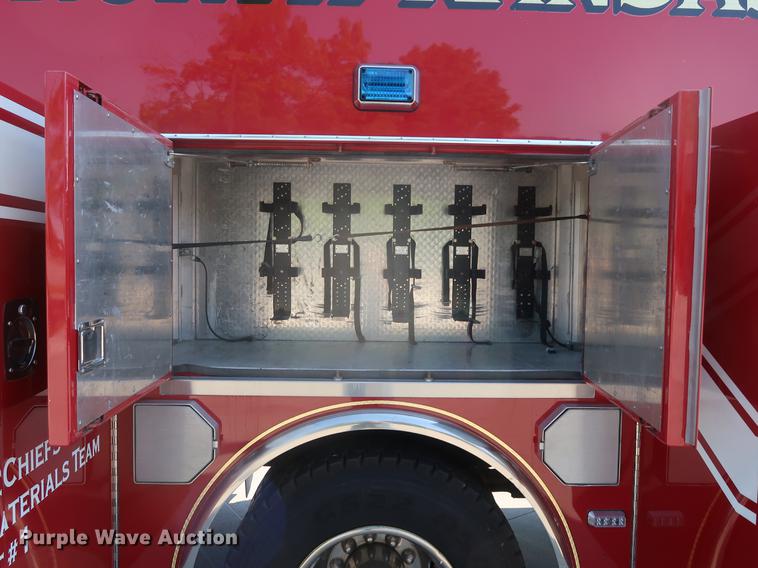 image for item EP9436 1994 Freightliner FL80 Crew Cab hazmat truck