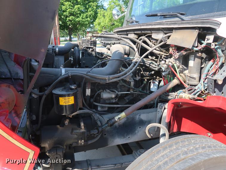 image for item EP9436 1994 Freightliner FL80 Crew Cab hazmat truck