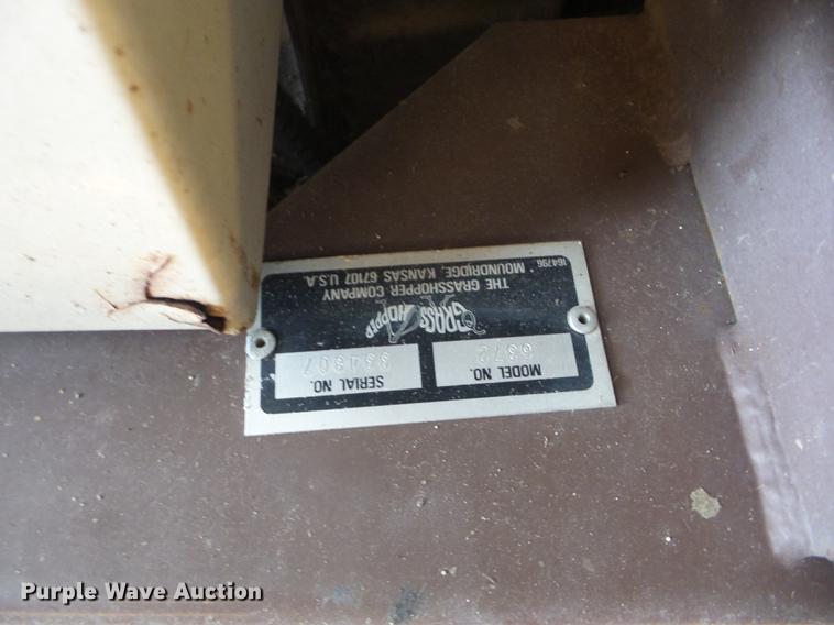 image for item K6268 1993 Grasshopper 725 lawn mower