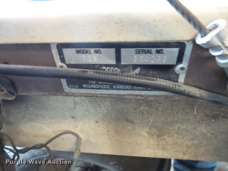 image for item K6268 1993 Grasshopper 725 lawn mower