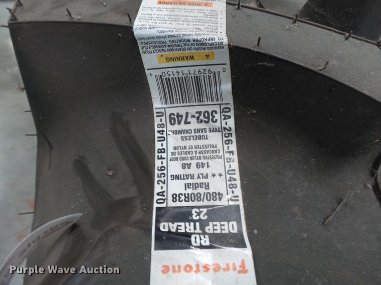 image for item CD9554 Firestone R-1W 18.4-38 tire