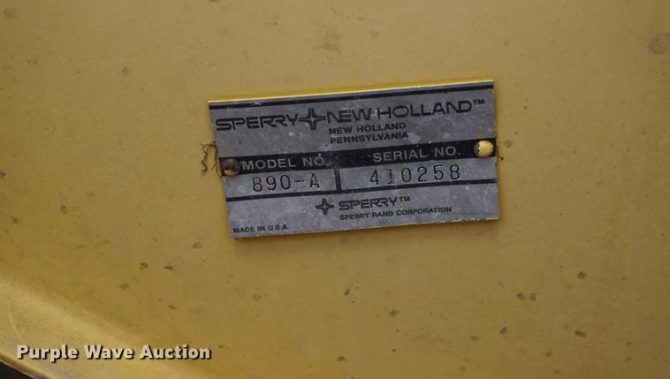 image for item DD7766 1982 New Holland 892 forage harvester