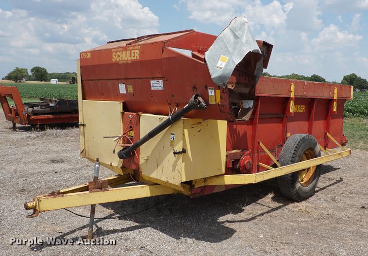 image for item DD7771 Schuler 175CM Cycle Mix feed wagon