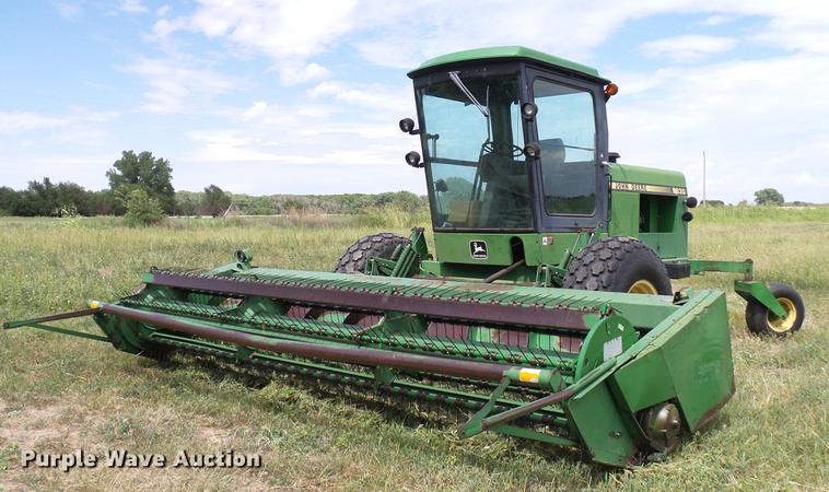 image for item DD8340 1994 John Deere 3830 windrower