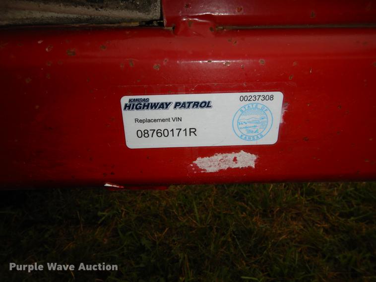 image for item DE1839 1976 Doonan pup trailer