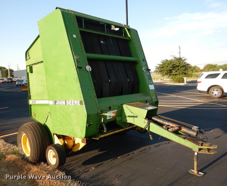 image for item DE1851 1991 John Deere 535 round baler