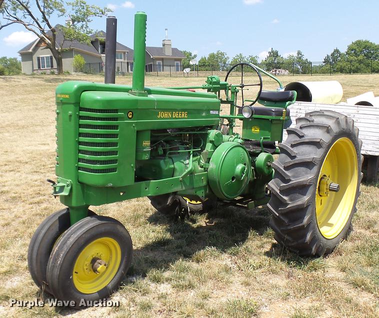 image for item DP9502 John Deere G tractor
