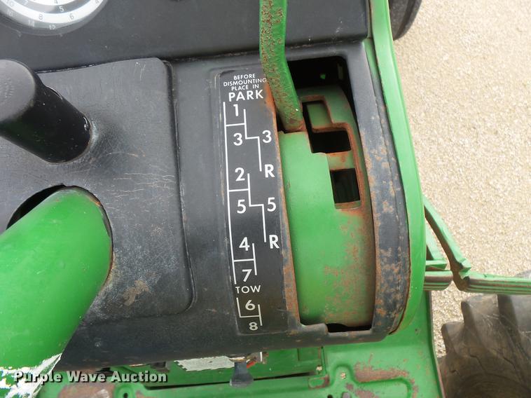 image for item DV9349 John Deere 4000 tractor