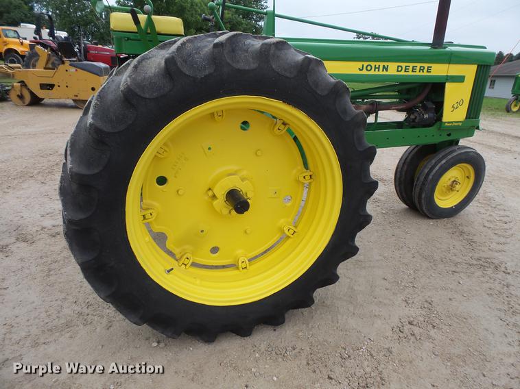 image for item DV9372 John Deere 520 tractor