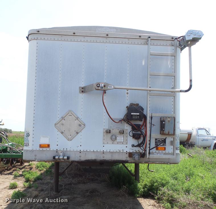 image for item DV9434 1996 Timpte double hopper bottom grain trailer