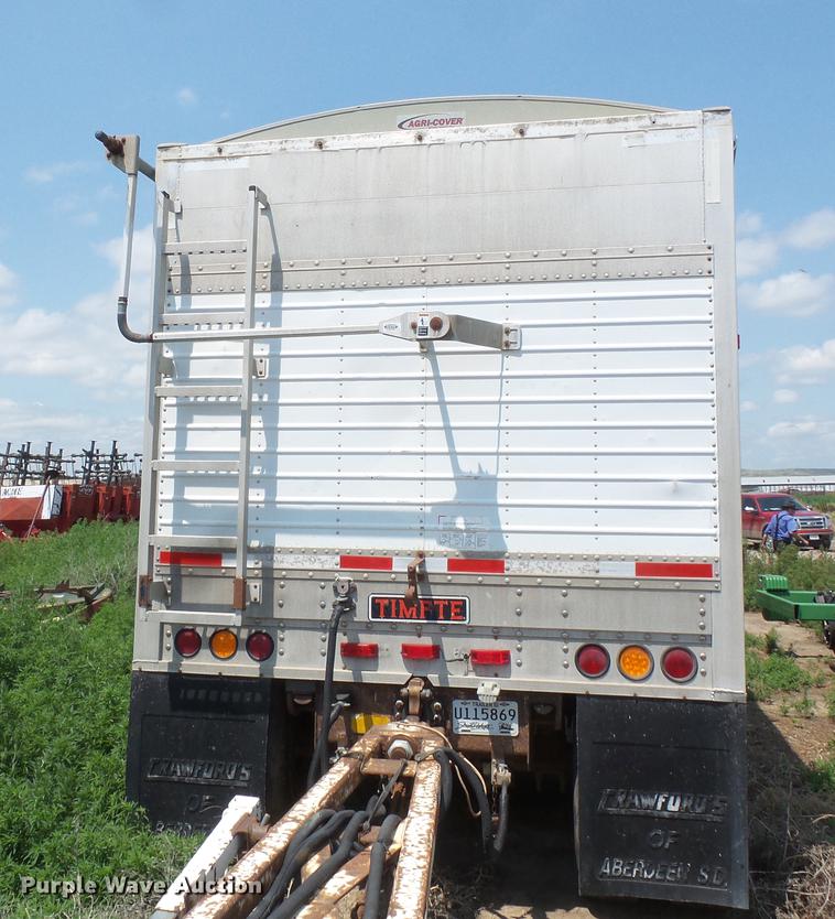 image for item DV9434 1996 Timpte double hopper bottom grain trailer