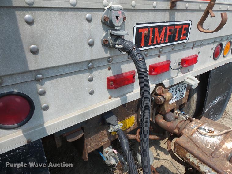 image for item DV9434 1996 Timpte double hopper bottom grain trailer