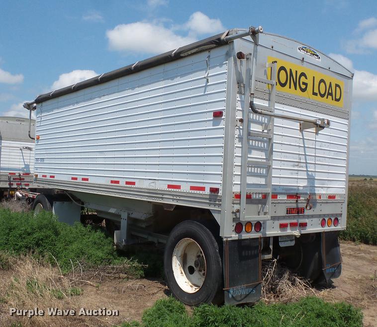 image for item DV9435 1996 Timpte single hopper grain trailer
