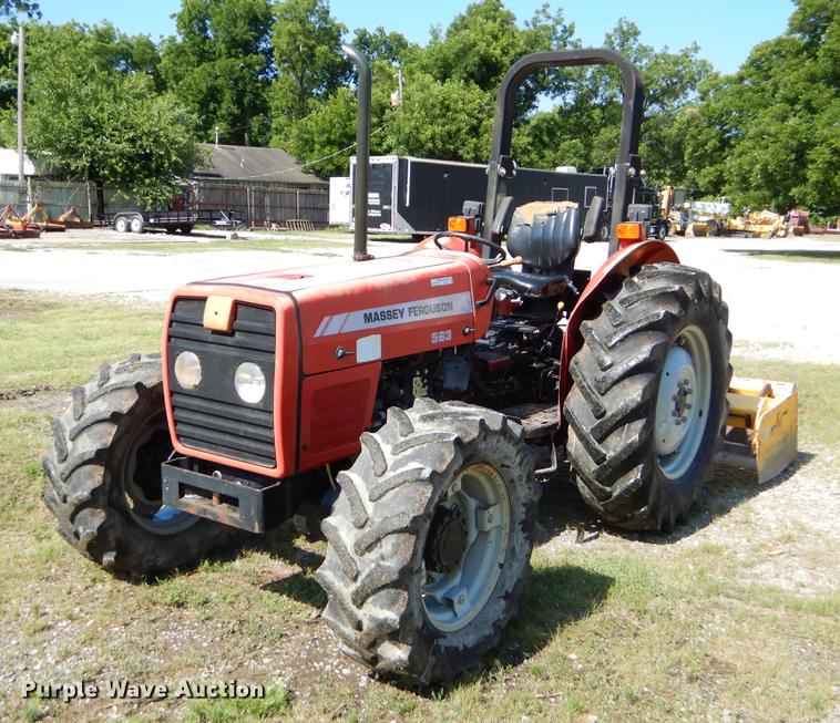 image for item EK9549 2006 Massey Ferguson 563 4WD tractor