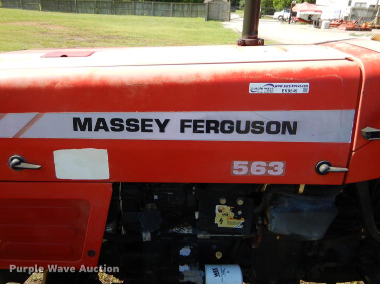 image for item EK9549 2006 Massey Ferguson 563 4WD tractor