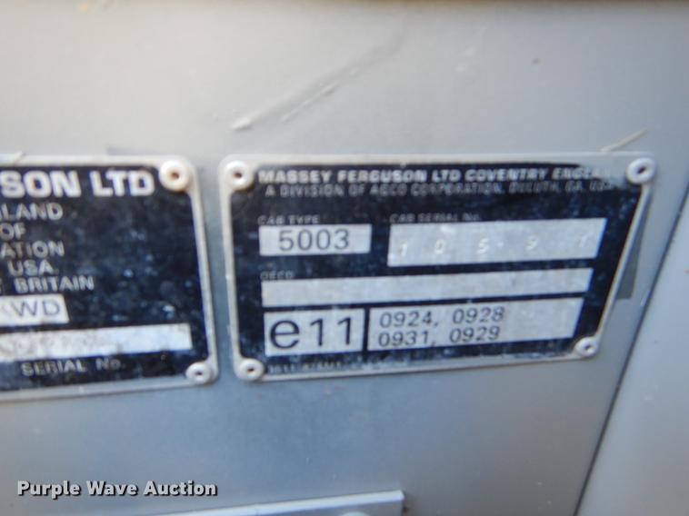 image for item EK9556 1998 Massey Ferguson 4225 tractor