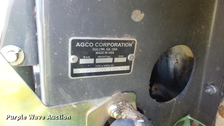 image for item ER9549 2011 AGCO Dyna flex head