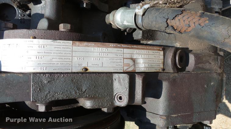 image for item ET9343 Cummins NT-855-C six cylinder turbo diesel engine