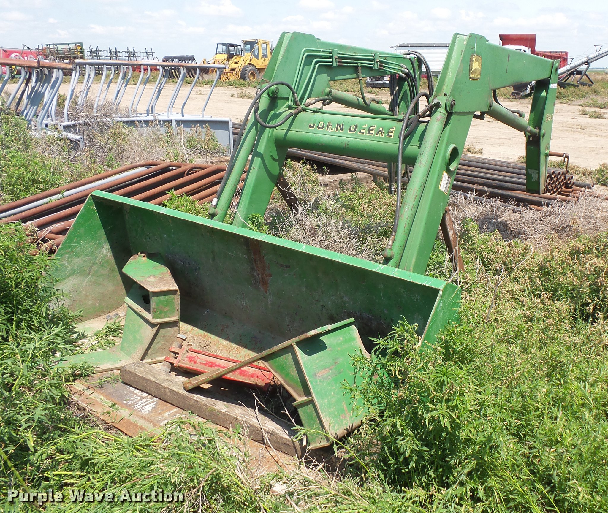 John Deere 540 loader in Platte, SD Item DV9436 sold Purple Wave