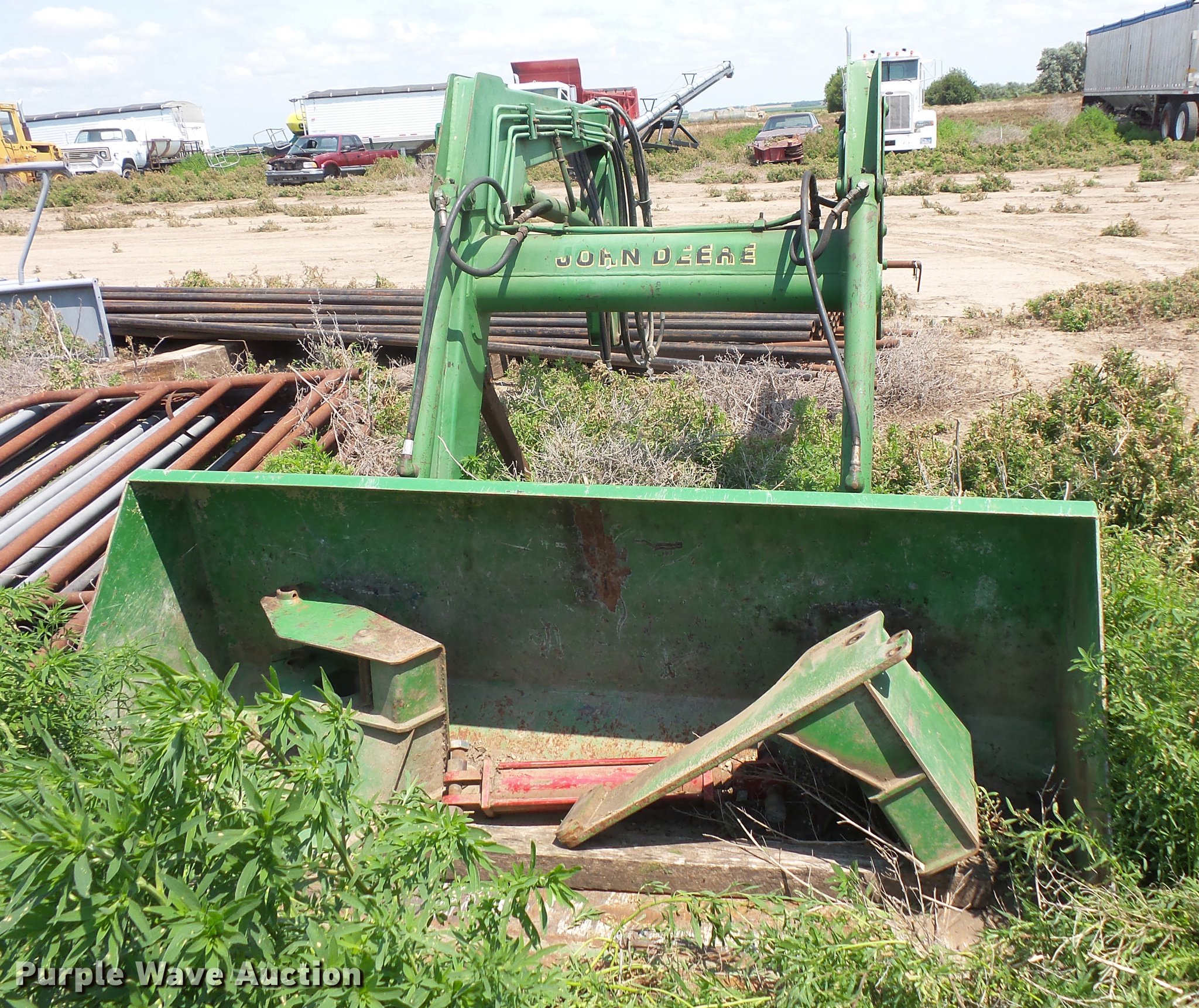 John Deere 540 loader in Platte, SD Item DV9436 sold Purple Wave