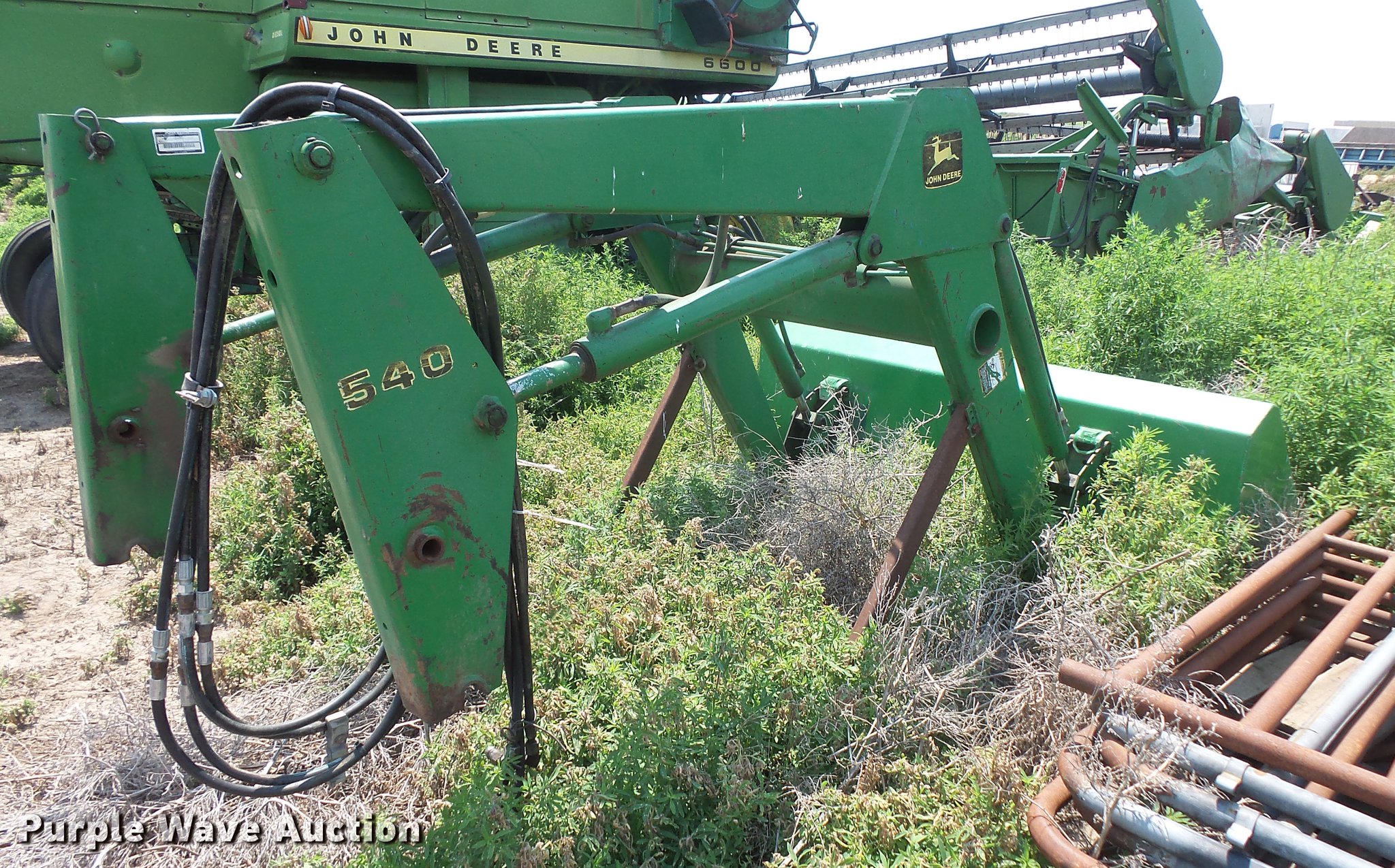 John Deere 540 loader in Platte, SD Item DV9436 sold Purple Wave