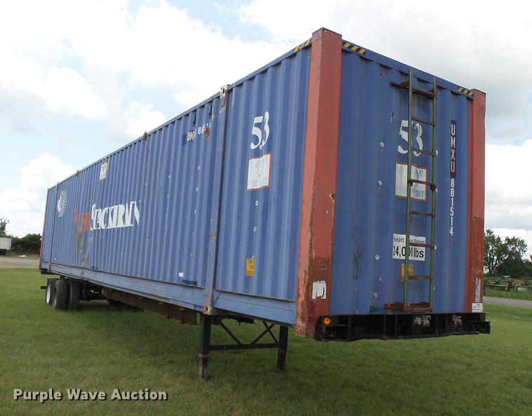 image for item DB7104 1995 Stoughton EC03GN-48/53T-S debris trailer