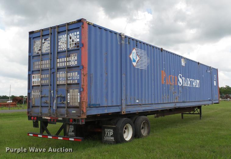 image for item DB7104 1995 Stoughton EC03GN-48/53T-S debris trailer