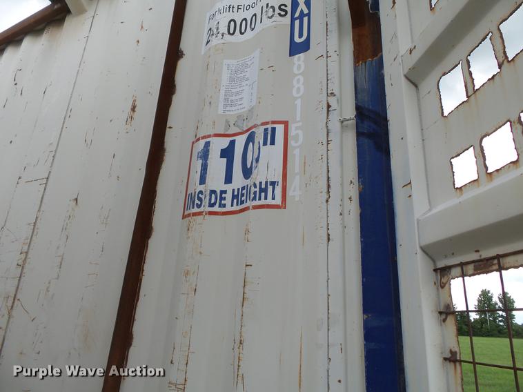 image for item DB7104 1995 Stoughton EC03GN-48/53T-S debris trailer