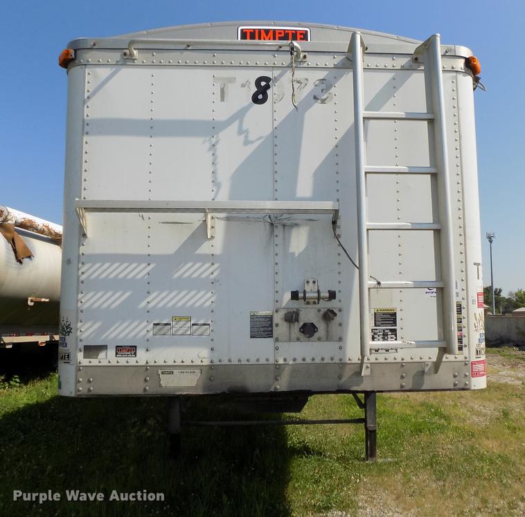 image for item DB8681 2010 Timpte Super Hopper double hopper bottom grain trailer