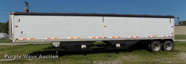 image for item DB8681 2010 Timpte Super Hopper double hopper bottom grain trailer