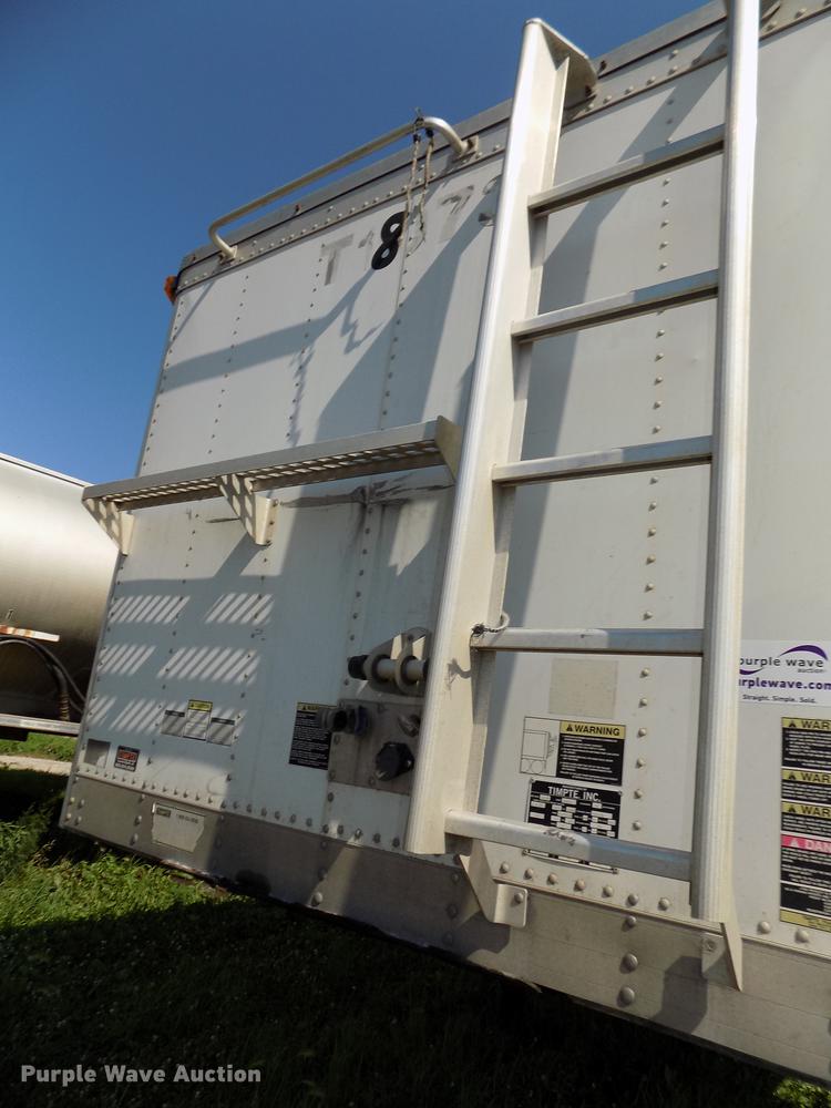 image for item DB8681 2010 Timpte Super Hopper double hopper bottom grain trailer