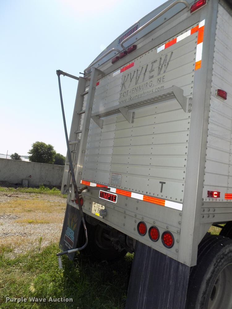 image for item DB8681 2010 Timpte Super Hopper double hopper bottom grain trailer