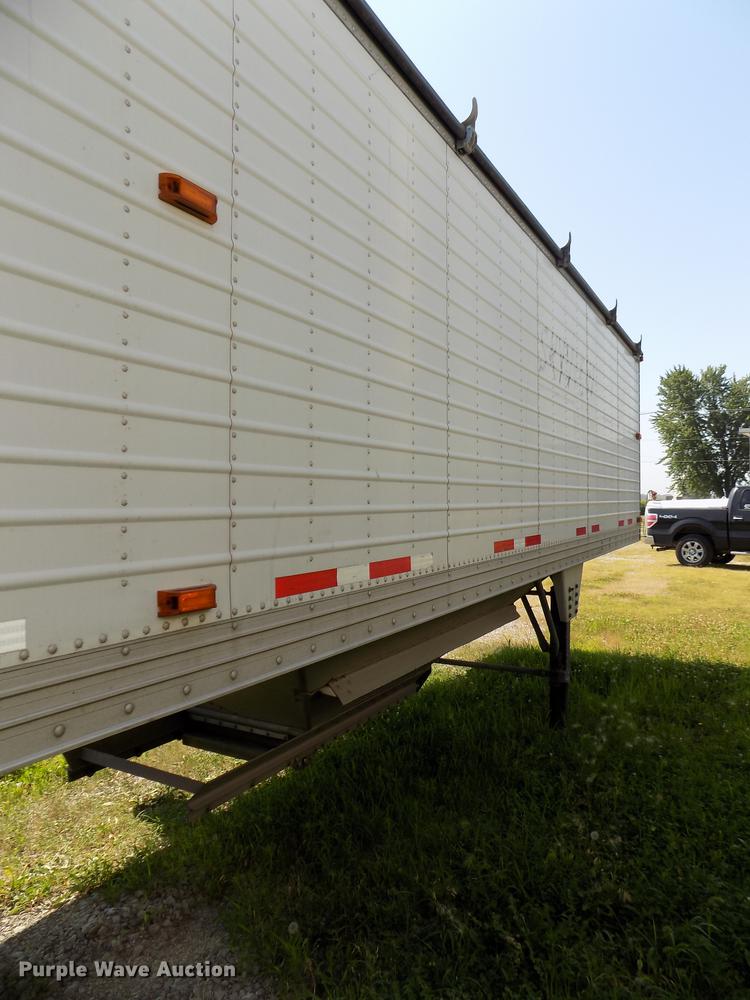 image for item DB8681 2010 Timpte Super Hopper double hopper bottom grain trailer