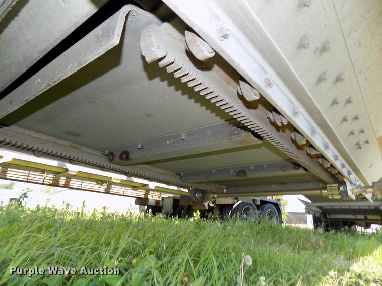 image for item DB8681 2010 Timpte Super Hopper double hopper bottom grain trailer