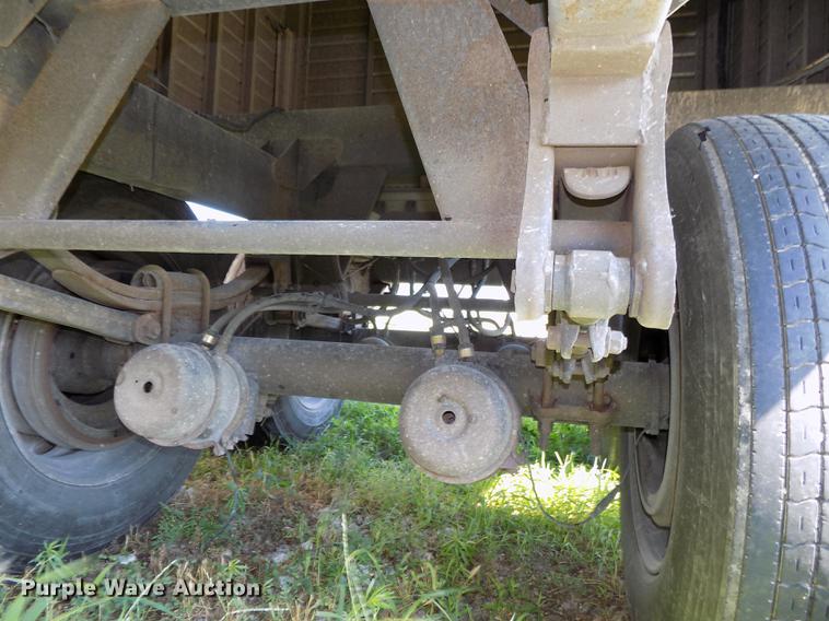 image for item DB8681 2010 Timpte Super Hopper double hopper bottom grain trailer
