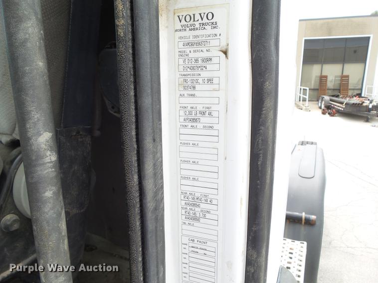 image for item DZ9395 2005 Volvo VNM semi truck