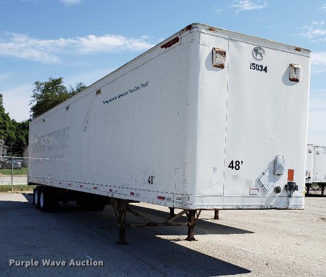 image for item G1281 1997 Great Dane dry van trailer