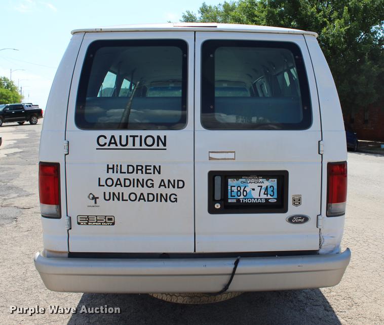 image for item BE9334 2000 Ford Econoline E350 XL van