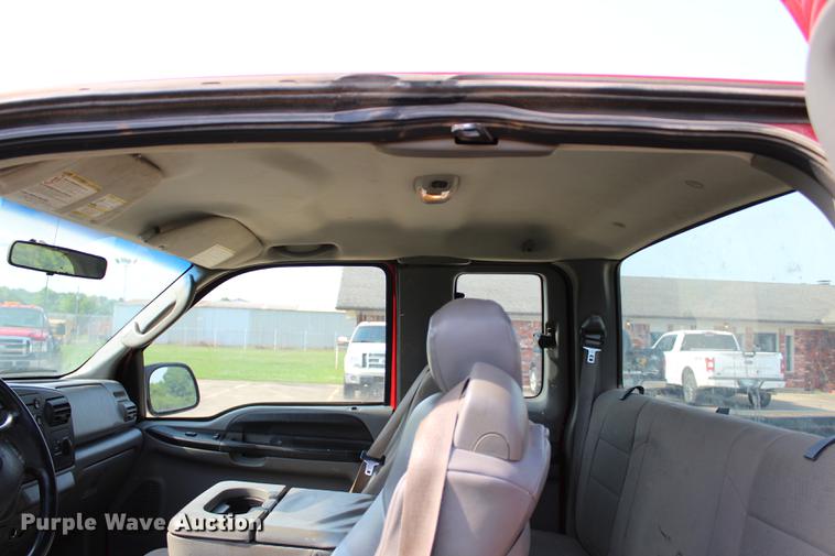 image for item BE9337 2007 Ford F250 Super Duty XLT SuperCab pickup truck