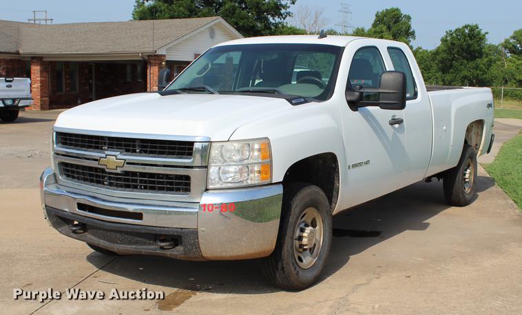 image for item BE9338 2009 Chevrolet Silverado 2500HD Ext. Cab pickup truck