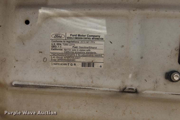 image for item BE9339 2010 Ford F150 XLT SuperCab pickup truck